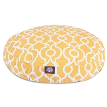 MAJESTIC PET Athens Citrus Large Round Dog Bed 78899551101